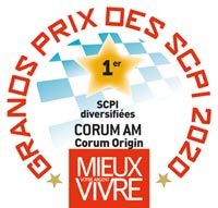 La SCPI CORUM Origin classée n°1 des SCPI diversifiées