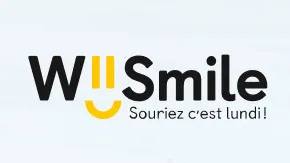 Logo de la société WiiSmile et avec son slogan souriez c'est lundi !