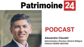 Podcast d’Alexandre CLAUDET, Administrateur Directeur Général Délégué de Foncia Pierre Gestion