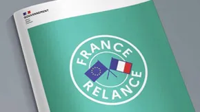 Visuel représentant le logo de France Relance