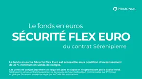 Sécurité Flex Euro, présentation du fonds en euros à capital garanti