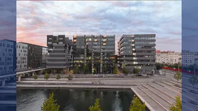 Acquisition de bureaux dans l'ensemble immobilier à énergie positive HIKARI situé à Lyon