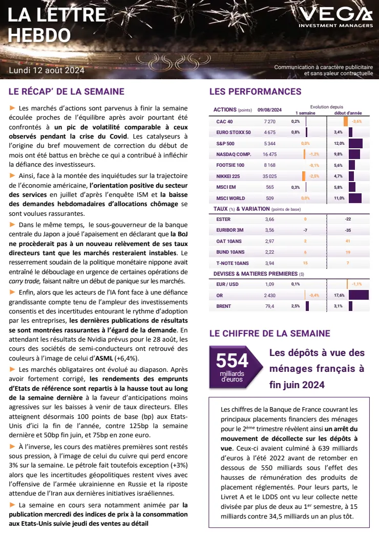 En Hebdo La Lettre HEBDOMADAIRE