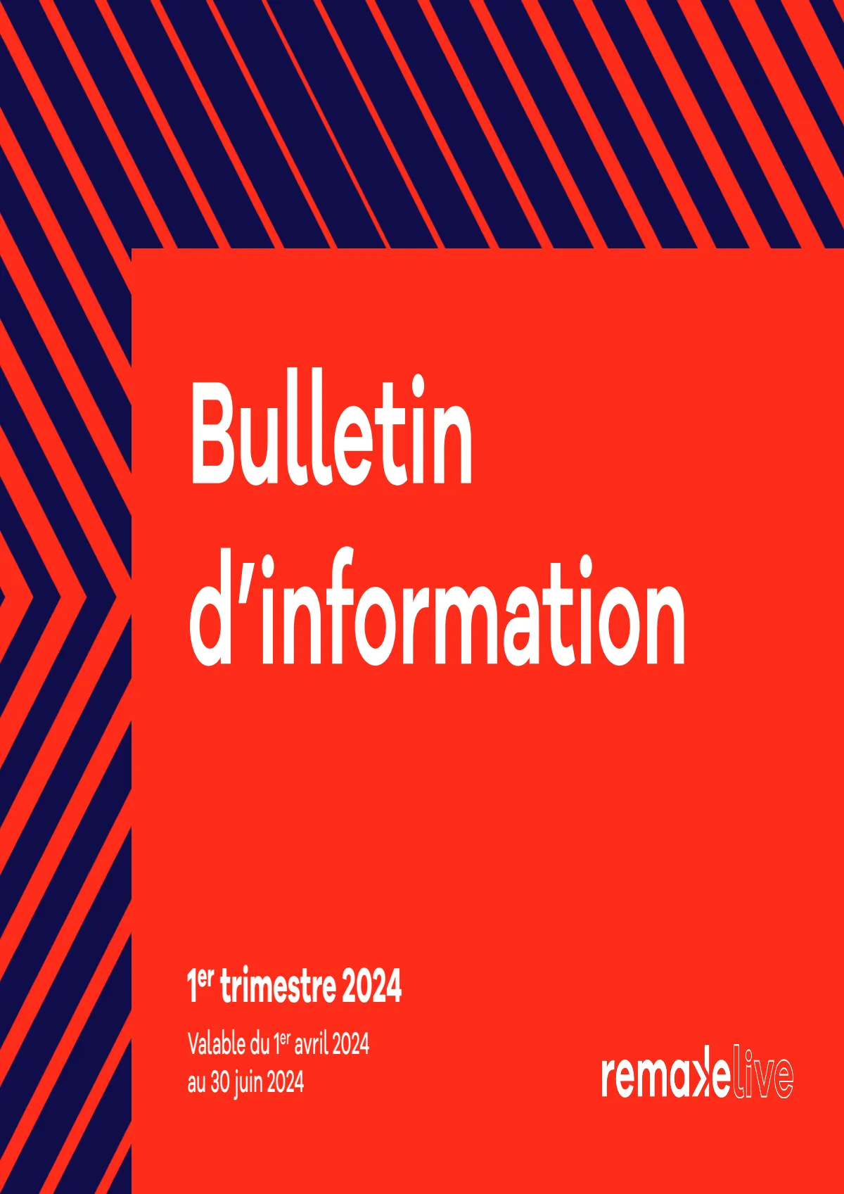 Bulletin trimestriel - 1er trimestre 2024