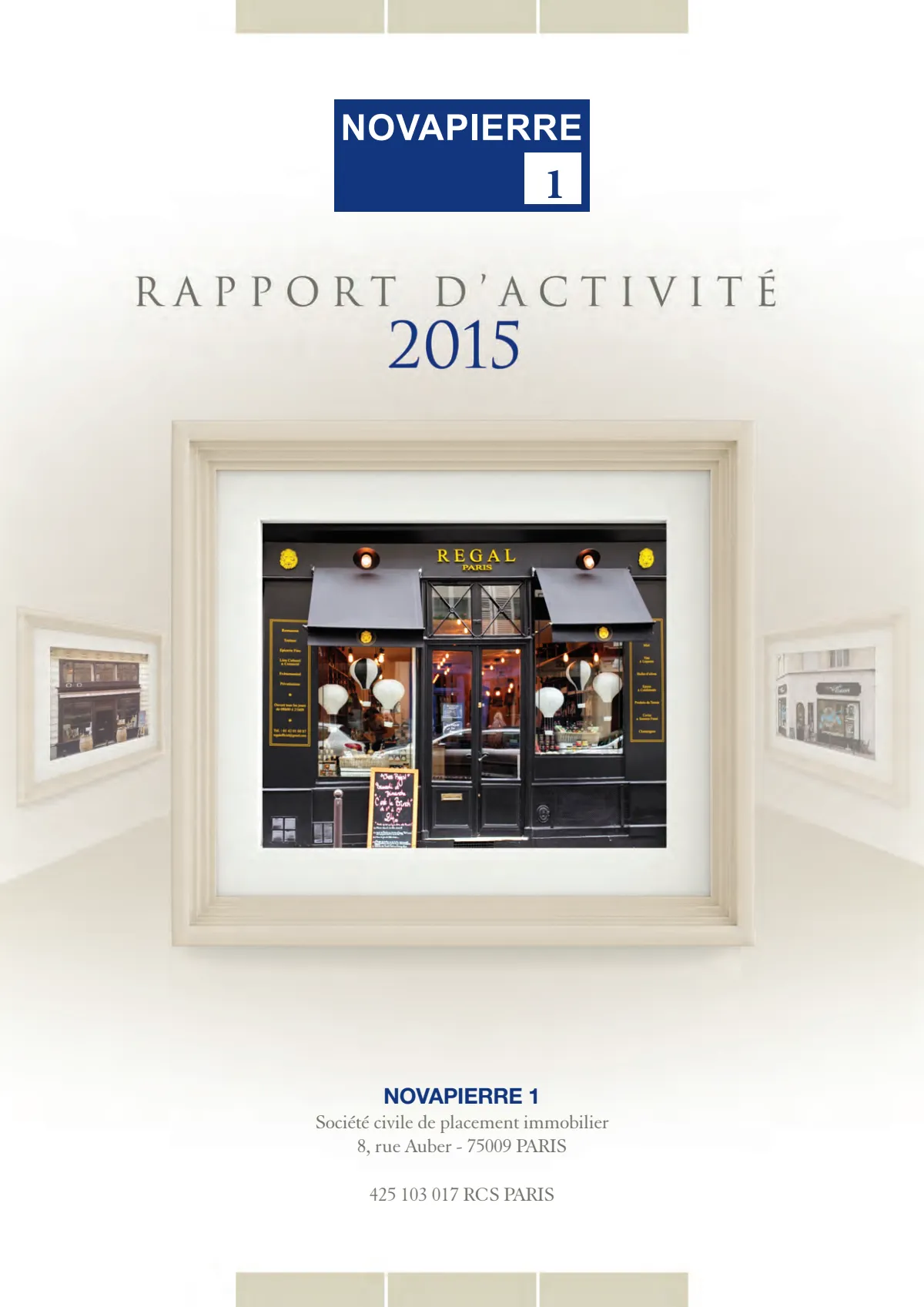 Rapport annuel - 2015