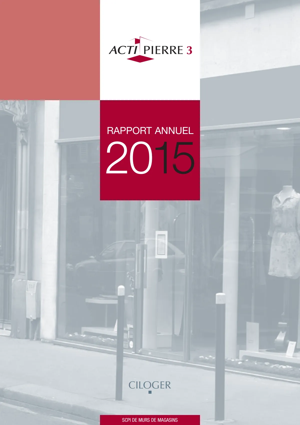 Rapport annuel - 2015