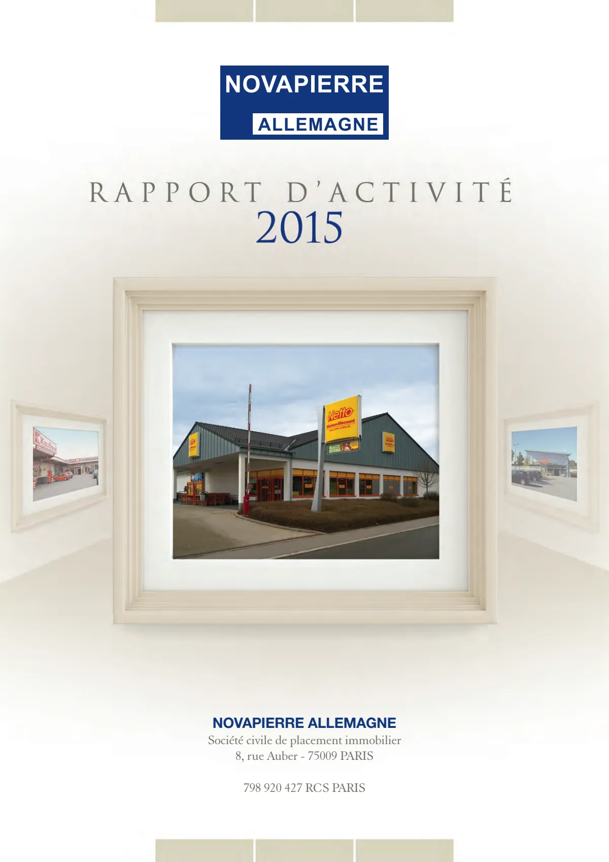 Rapport annuel - 2015