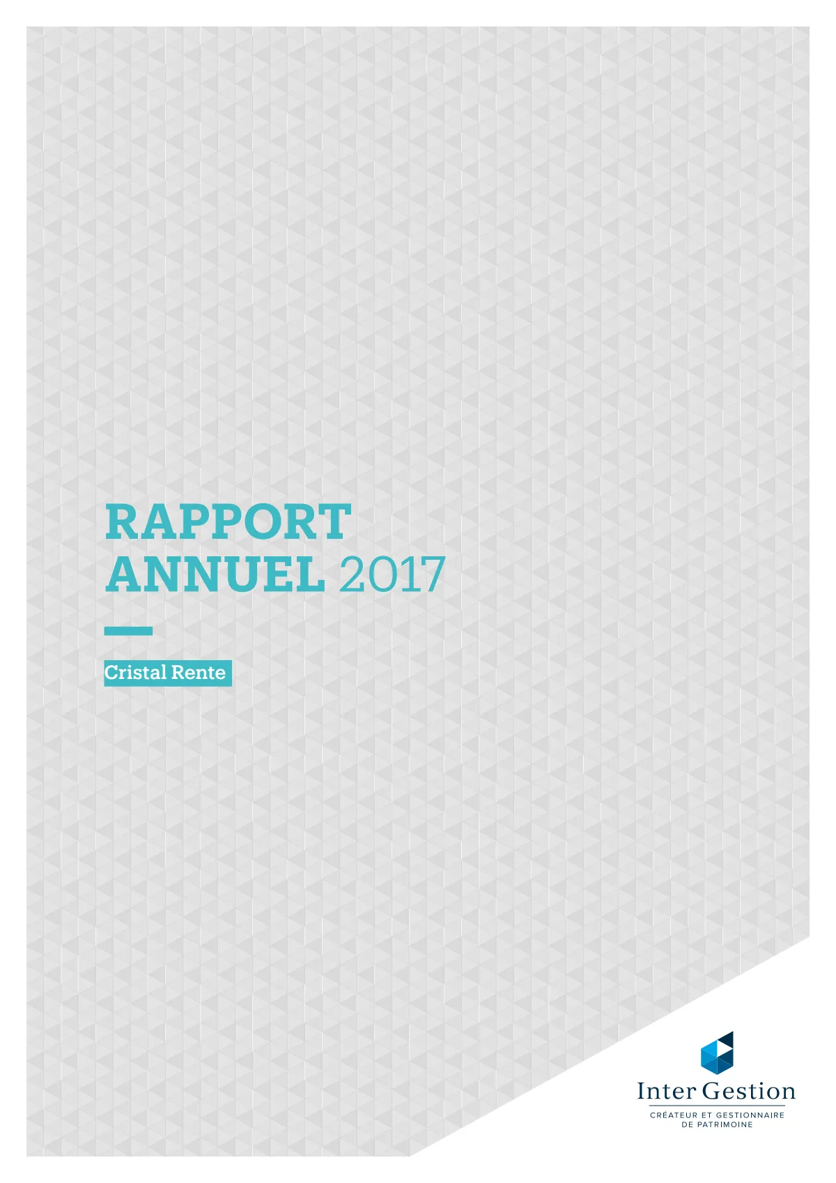 Rapport annuel - 2017