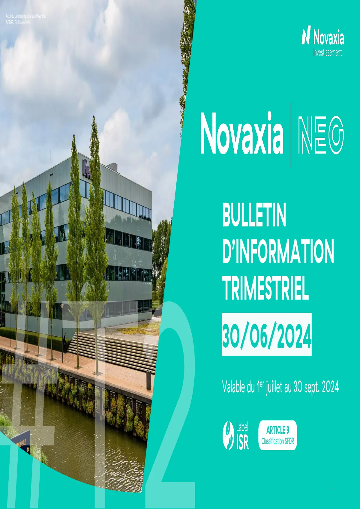 Bulletin trimestriel - 2ème trimestre 2023