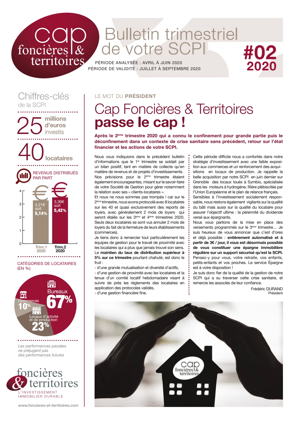 Bulletin trimestriel - 2ème trimestre 2020