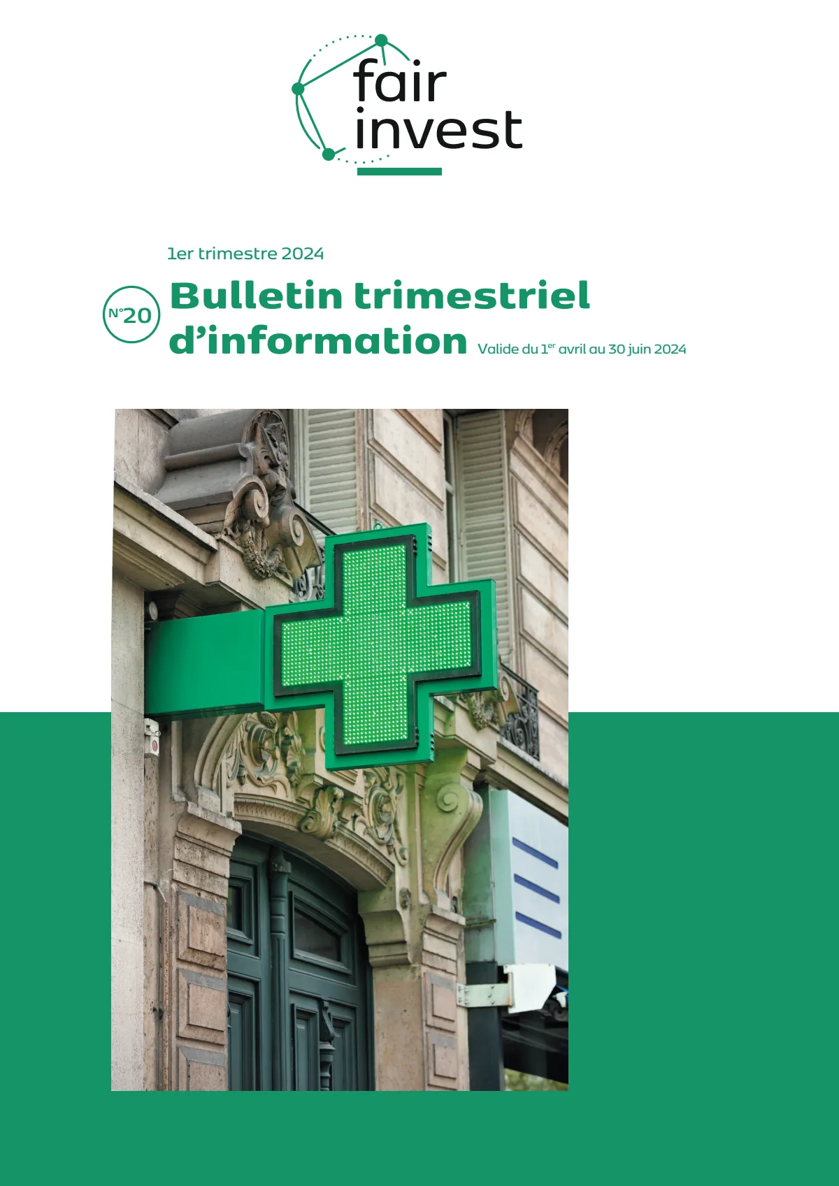 Bulletin trimestriel - 1er trimestre 2024