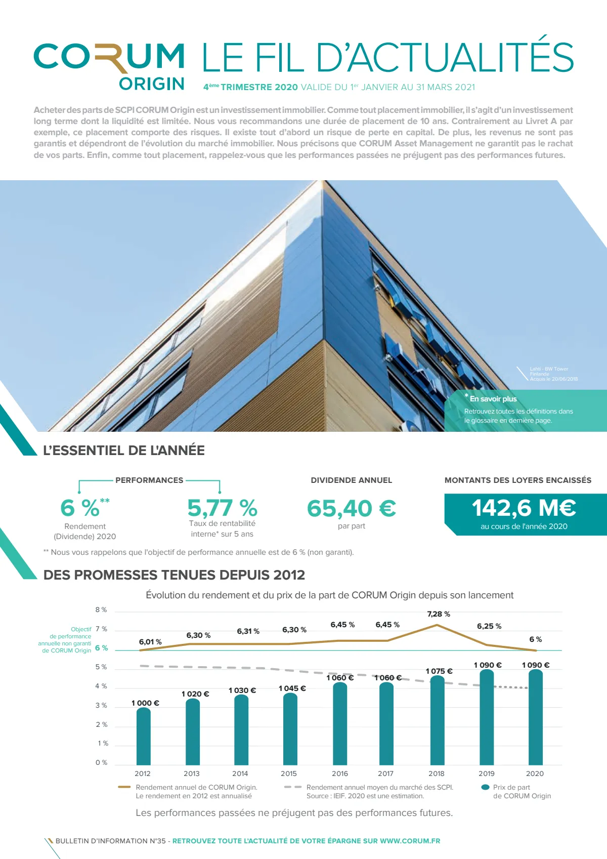 Bulletin trimestriel - 4ème trimestre 2020