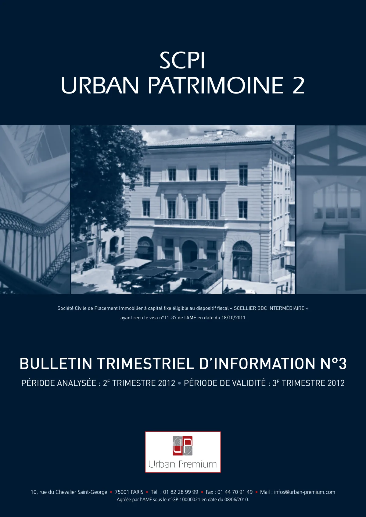 Bulletin trimestriel - 2ème trimestre 2012