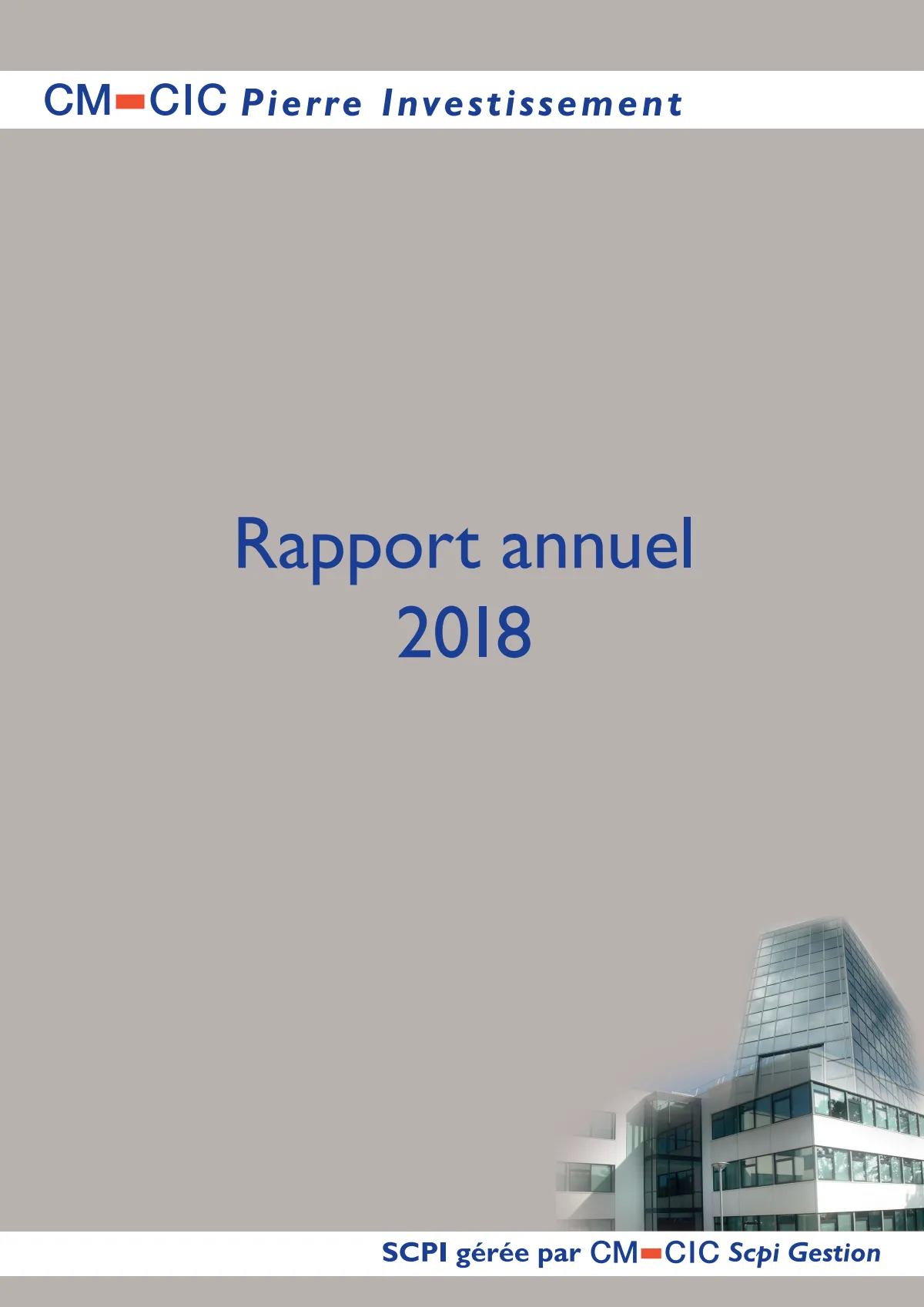 Rapport annuel - 2018