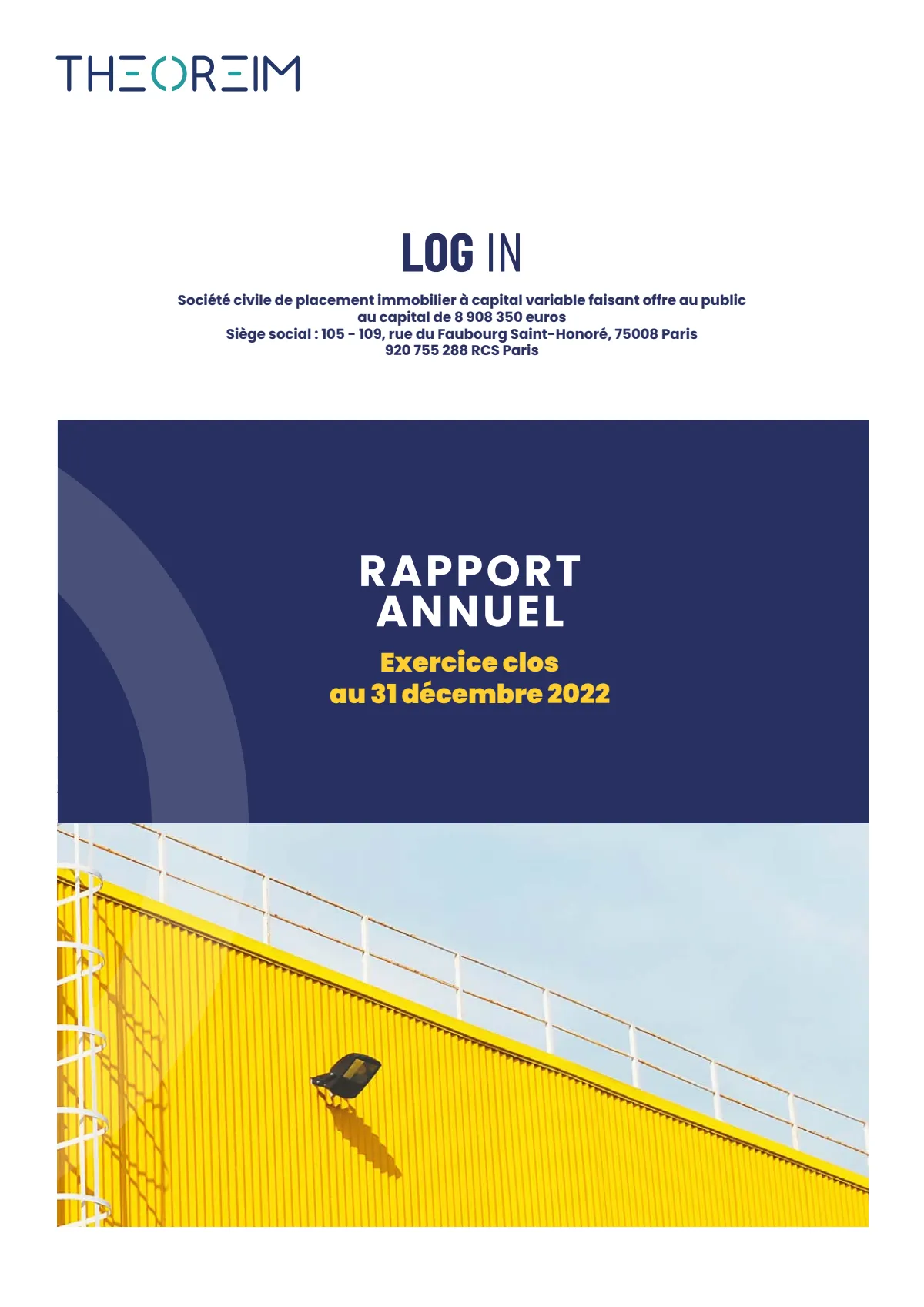 Rapport annuel - 2022