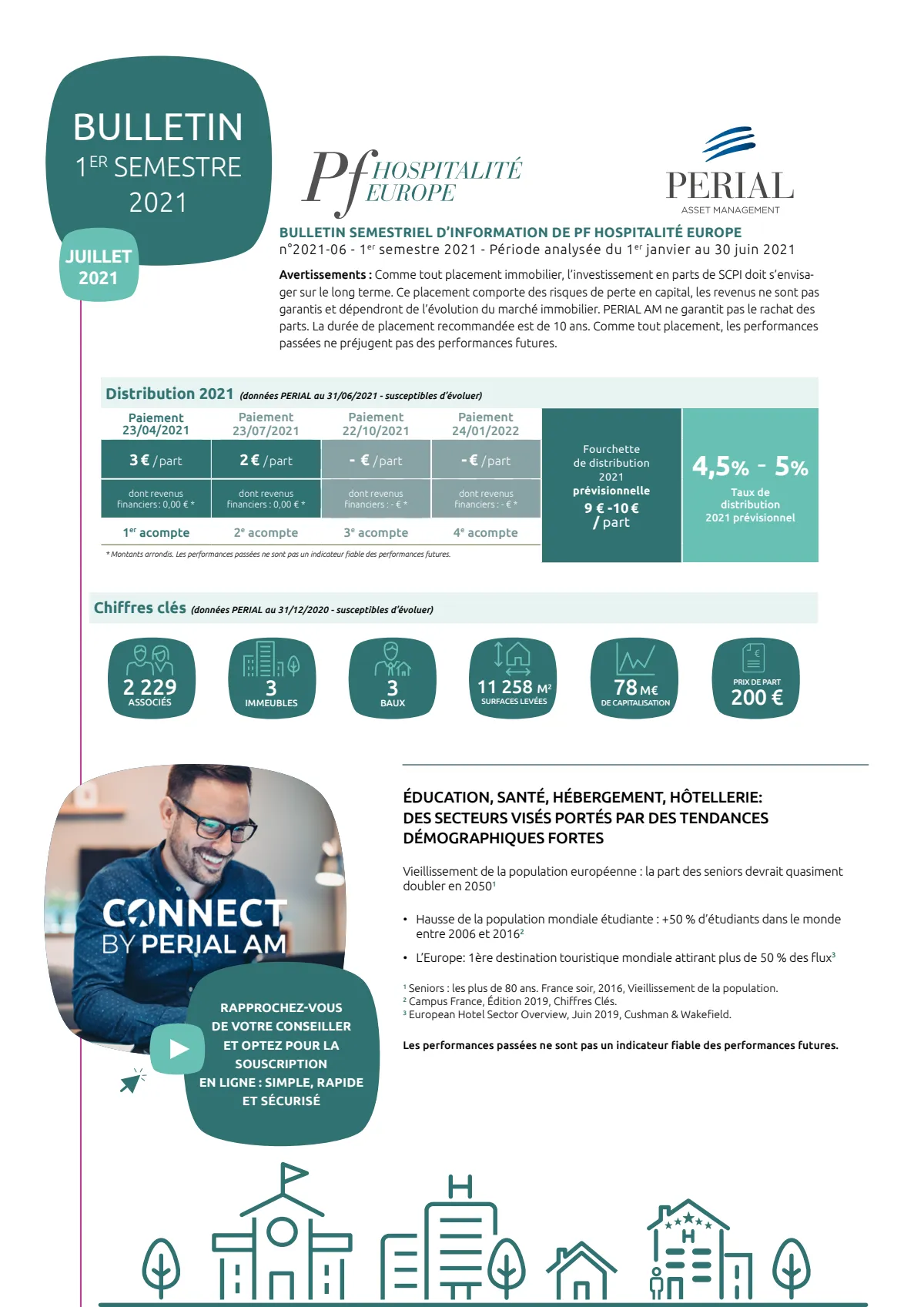 Bulletin trimestriel - 2ème trimestre 2021