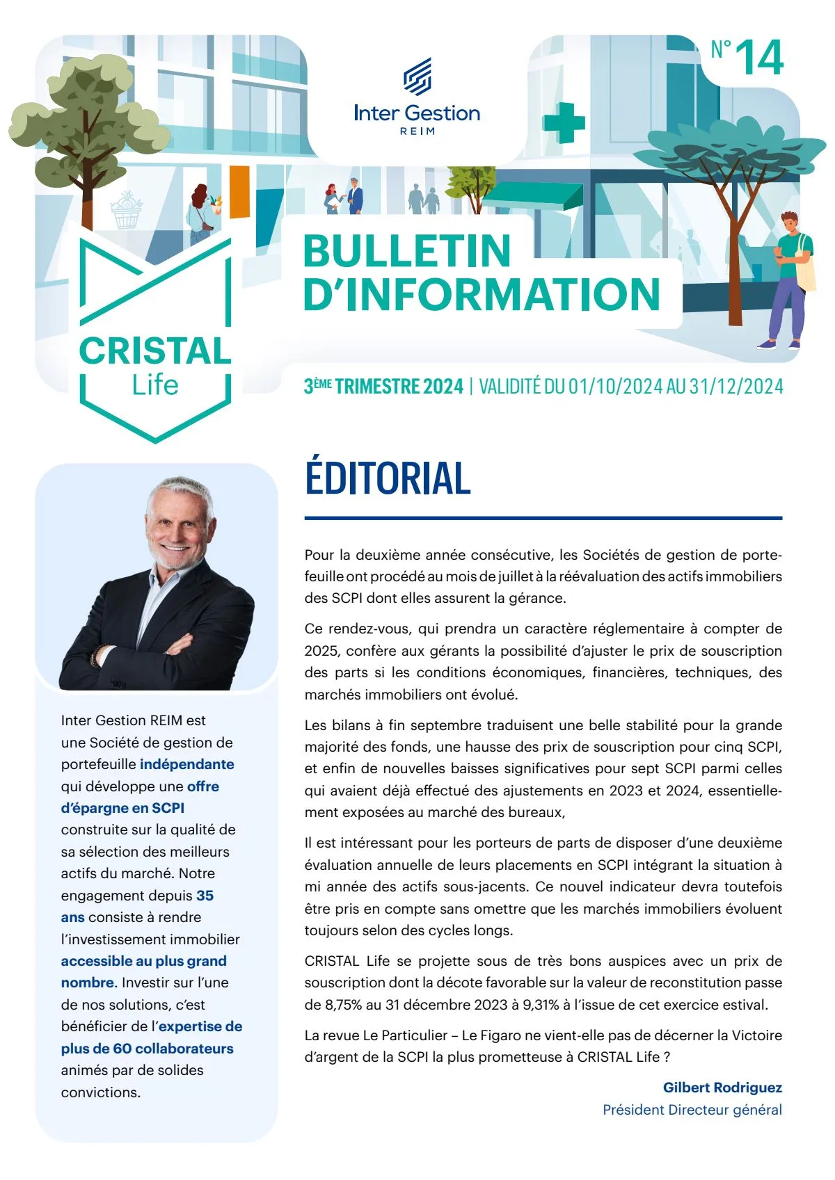 Bulletin trimestriel - 3ème trimestre 2024