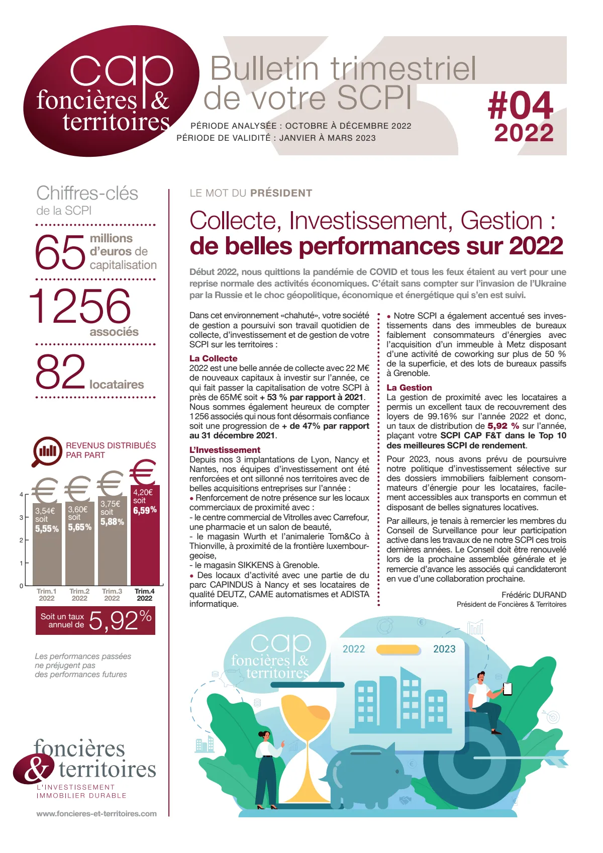 Bulletin trimestriel - 4ème trimestre 2022