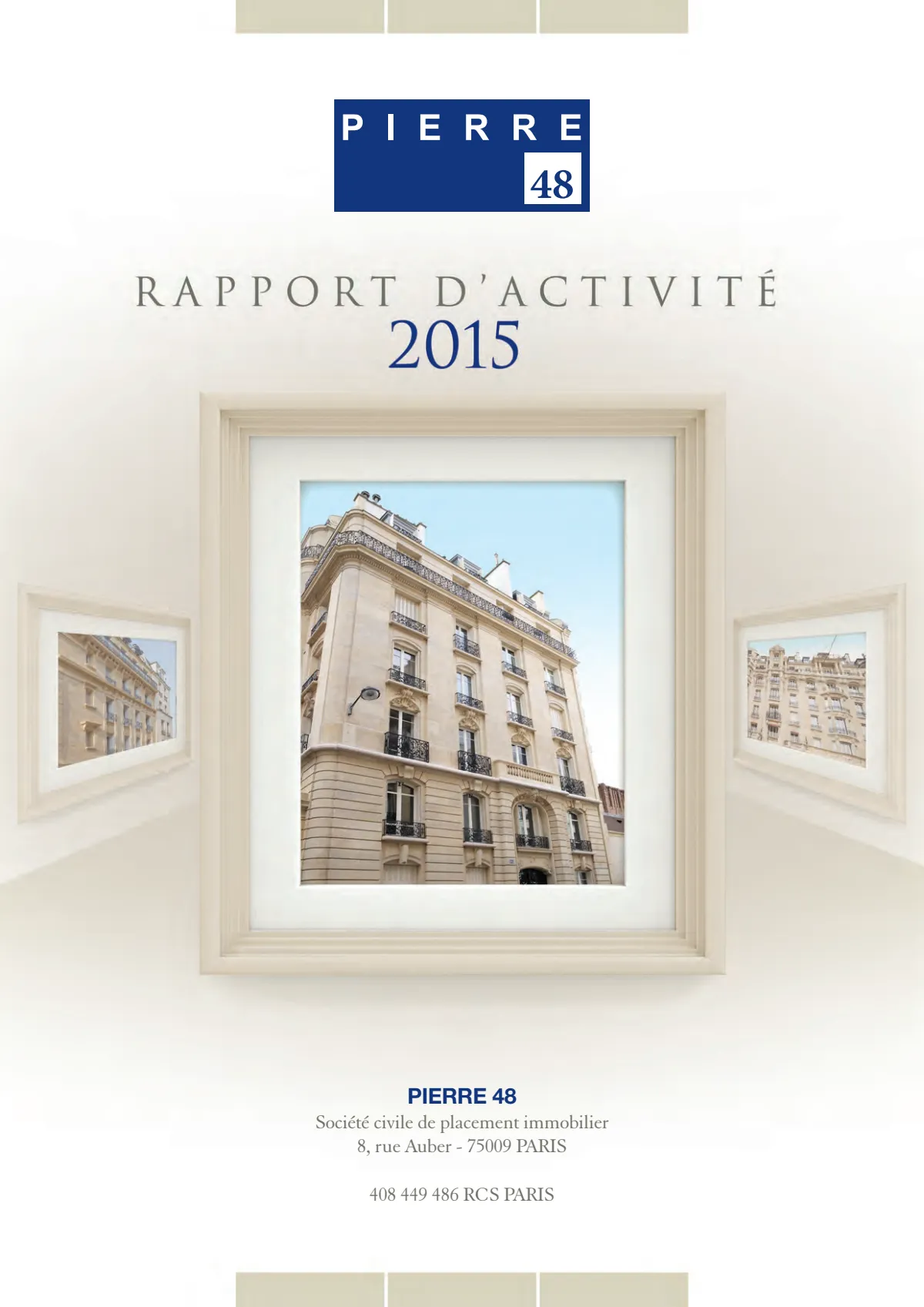 Rapport annuel - 2015