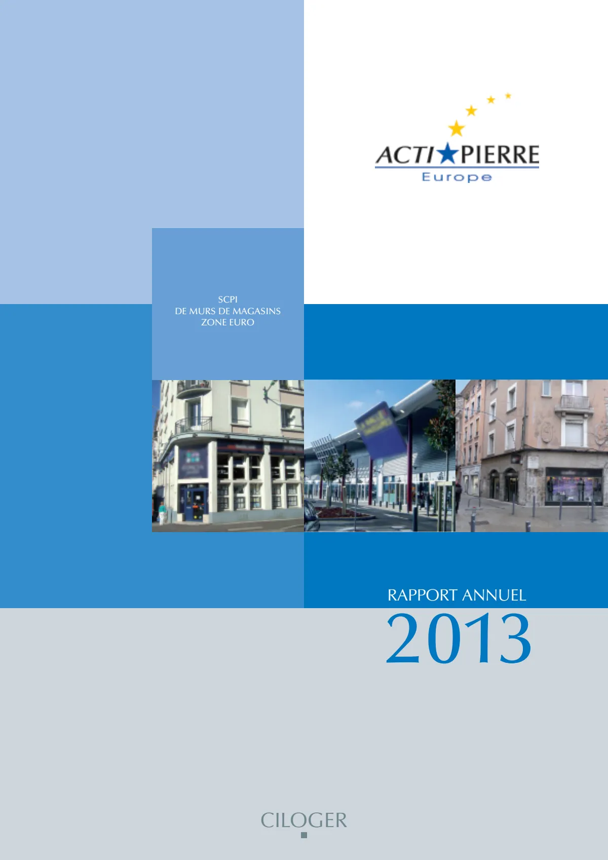 Rapport annuel - 2013