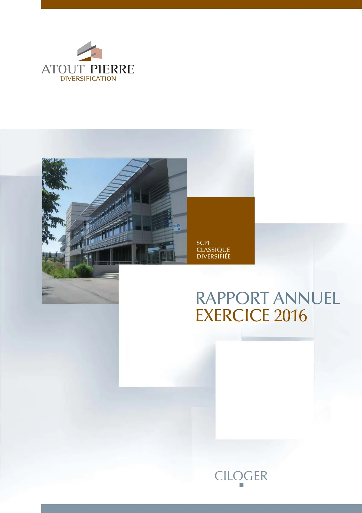 Rapport annuel - 2016