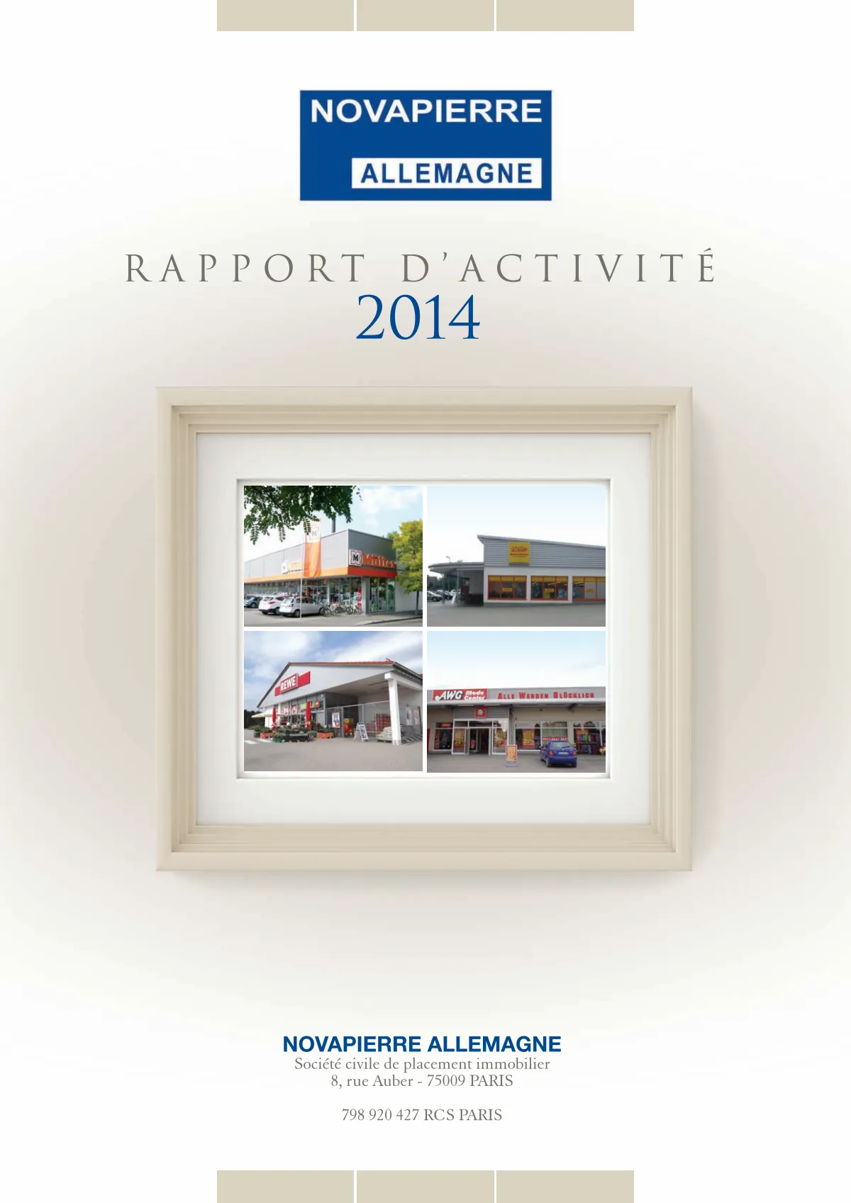 Rapport annuel - 2014