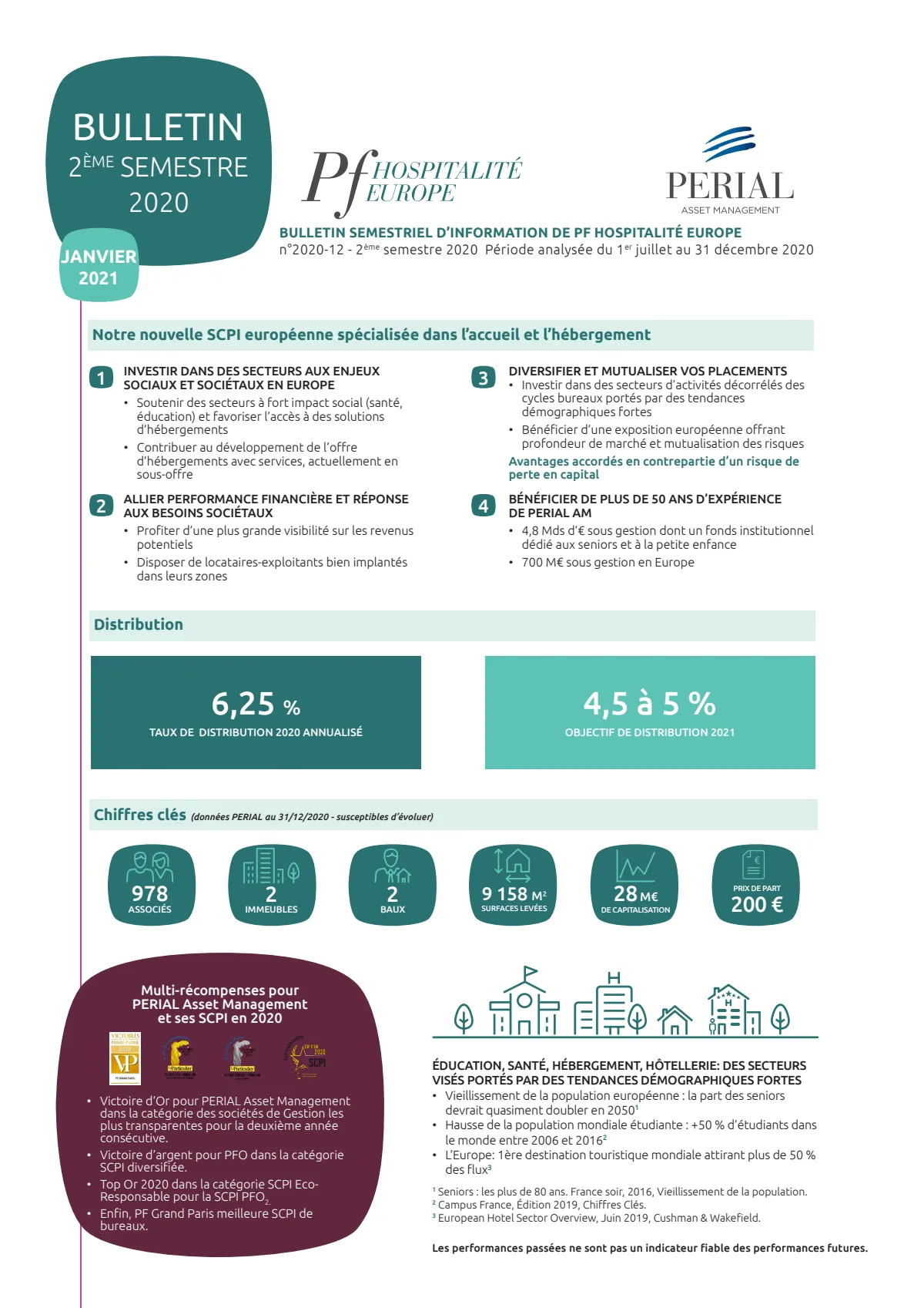 Bulletin trimestriel - 4ème trimestre 2020