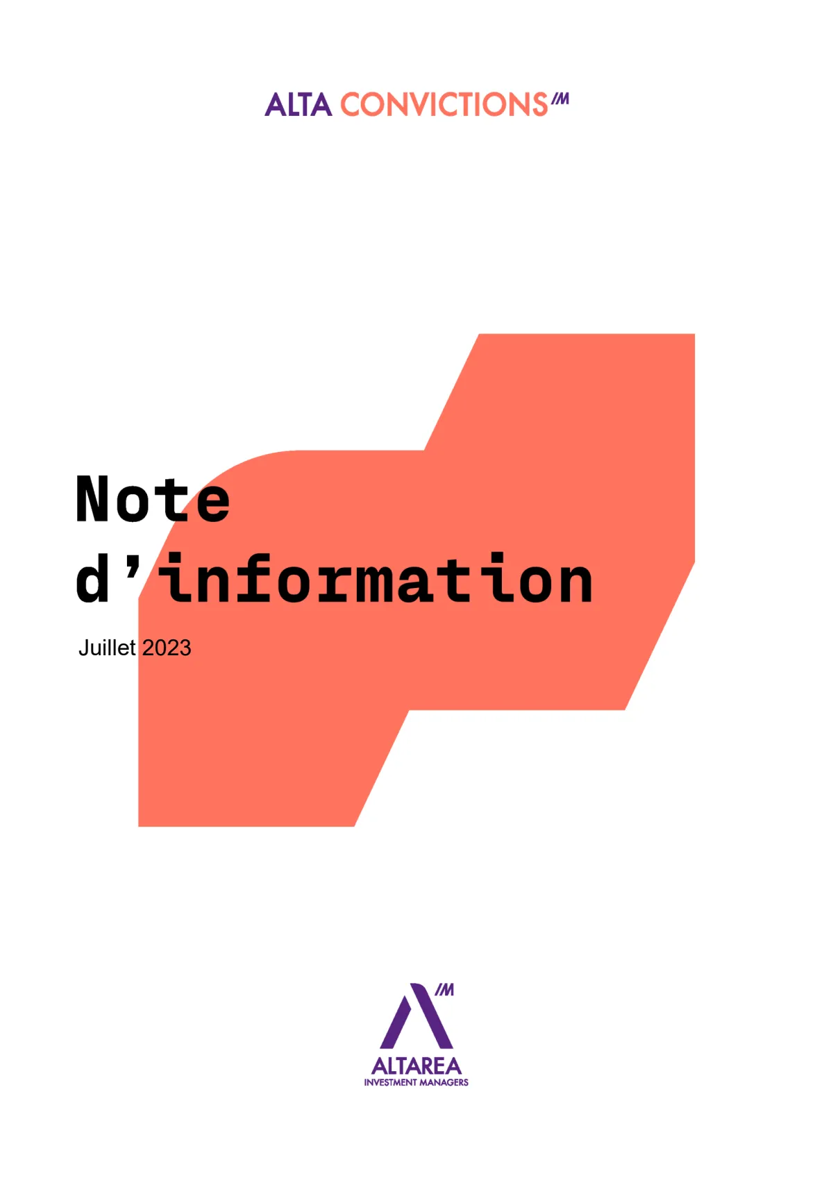 Note d'information