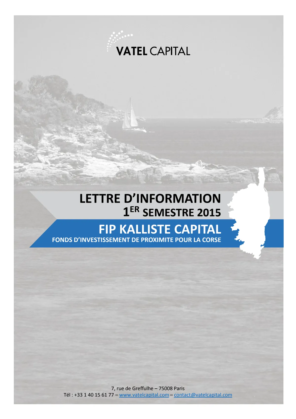 Lettre d'information FIP Corses - 1er semestre 2015