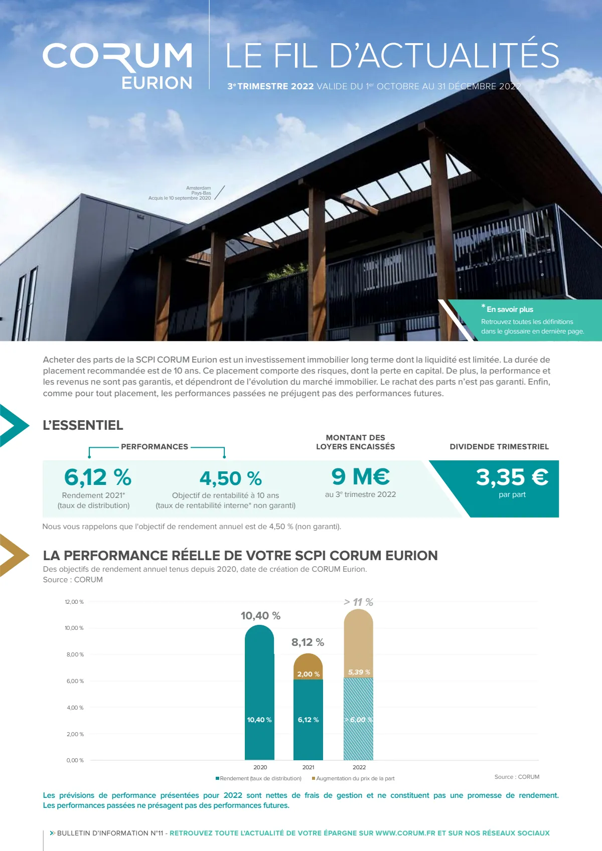 Bulletin trimestriel - 3ème trimestre 2022