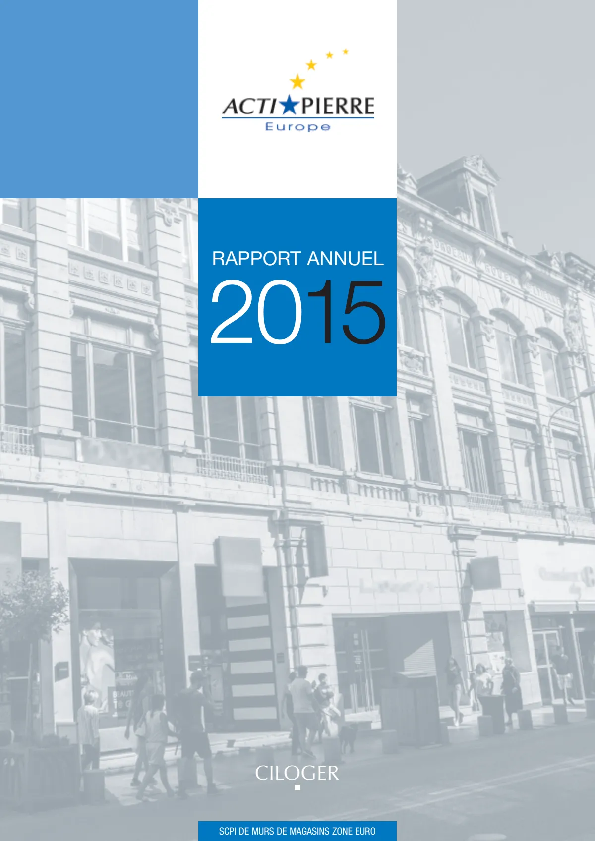 Rapport annuel - 2015