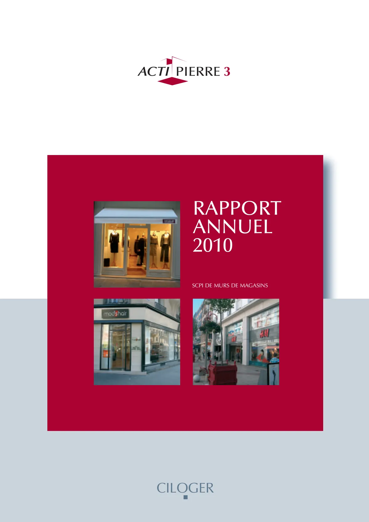 Rapport annuel - 2010