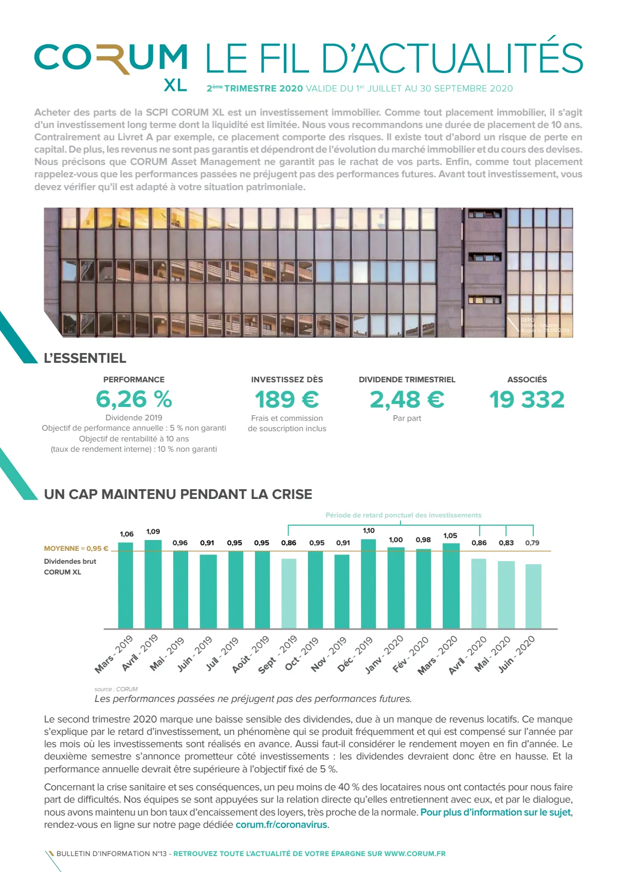 Bulletin trimestriel - 2ème trimestre 2020