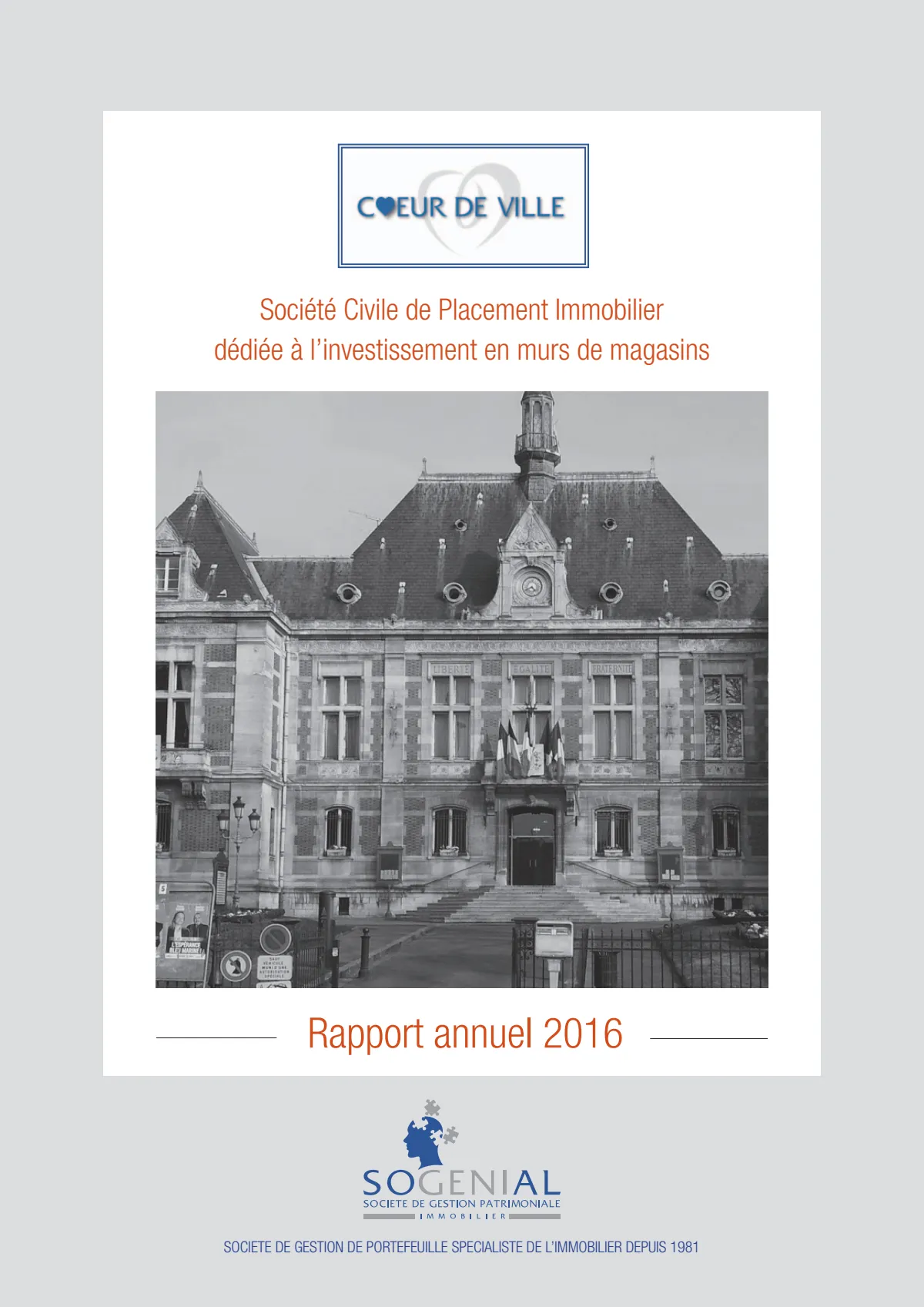 Rapport annuel - 2016