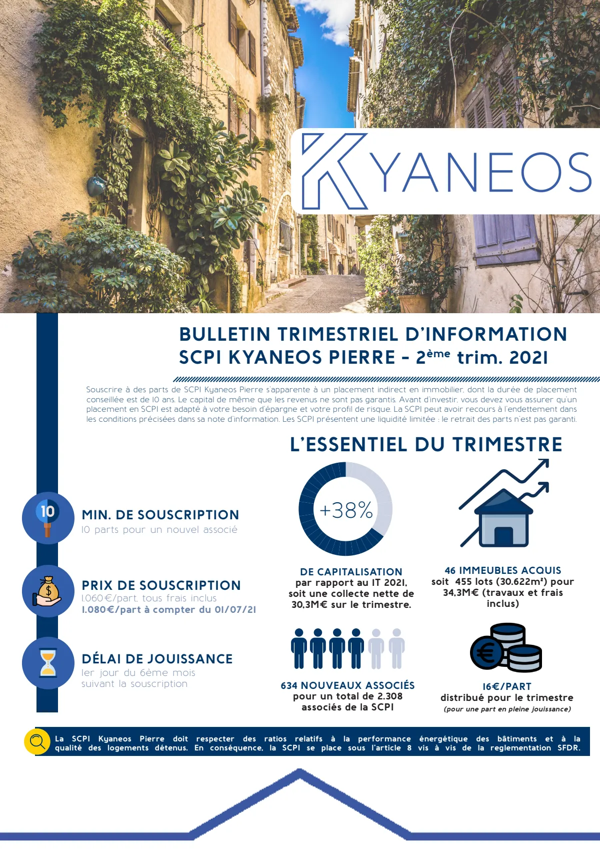 Bulletin trimestriel - 2ème trimestre 2021