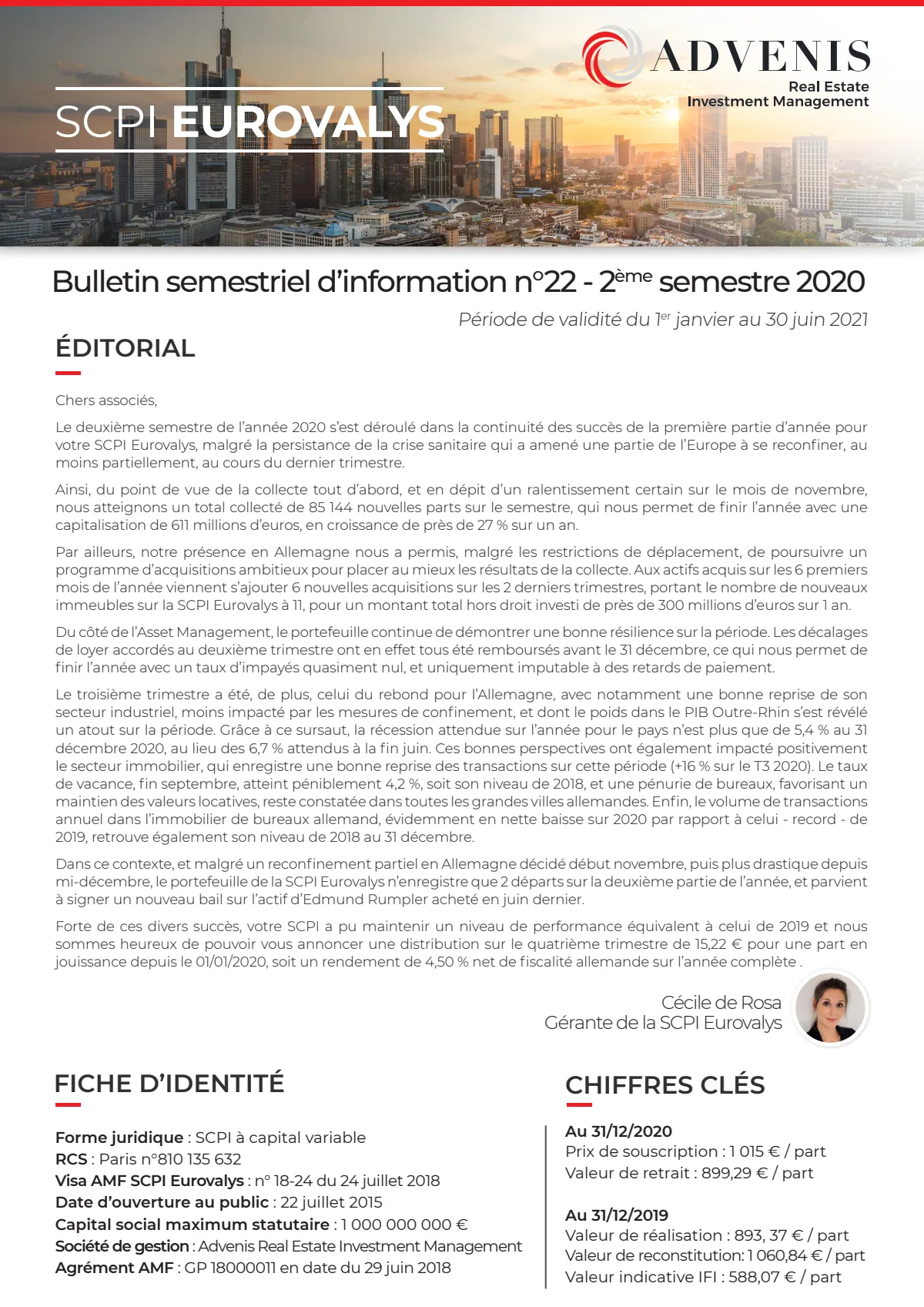 Bulletin trimestriel - 4ème trimestre 2020