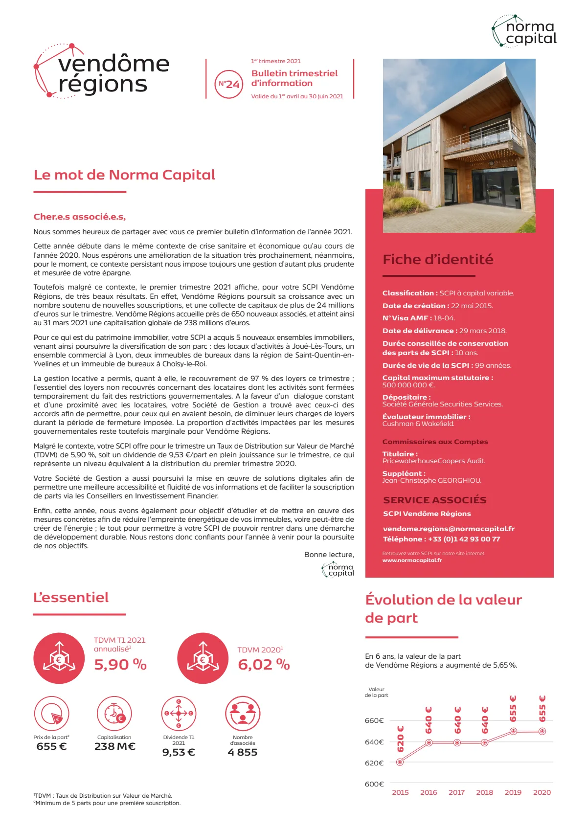 Bulletin trimestriel - 1er trimestre 2021