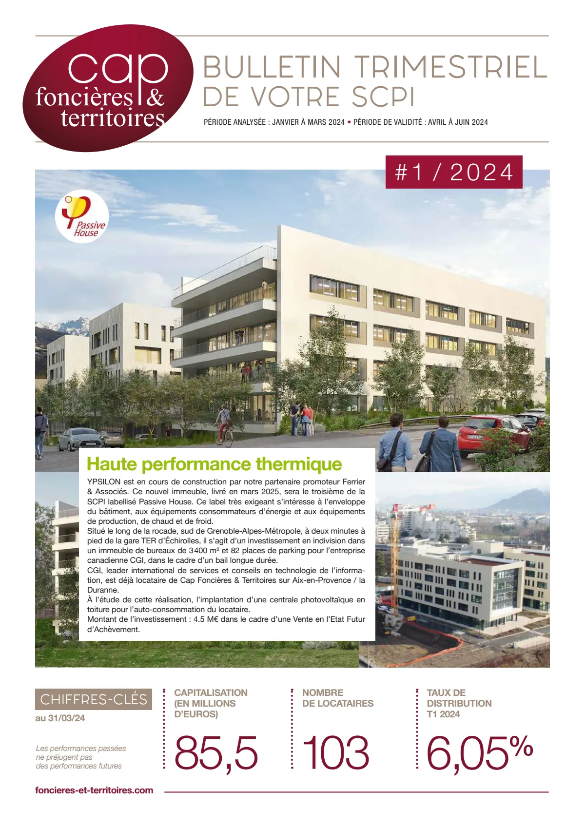 Bulletin trimestriel - 1er trimestre 2024