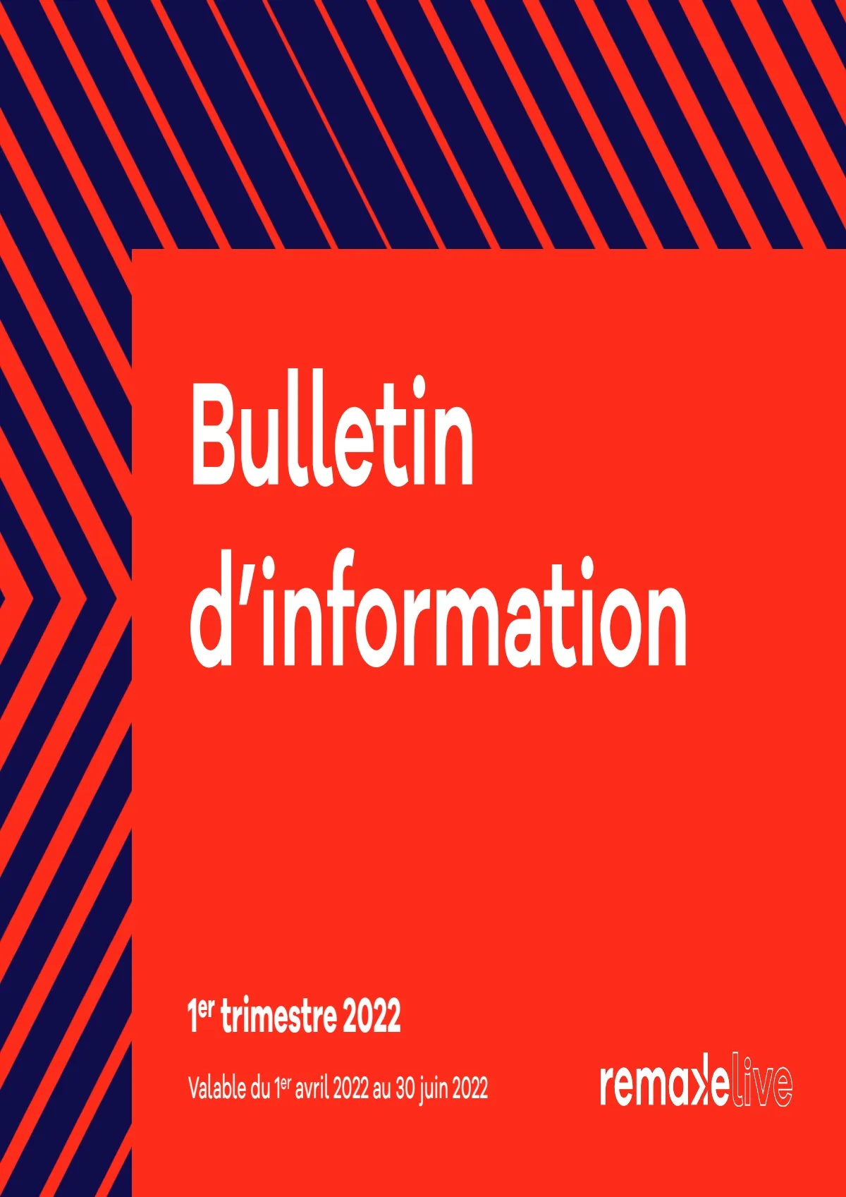 Bulletin trimestriel - 1er trimestre 2022