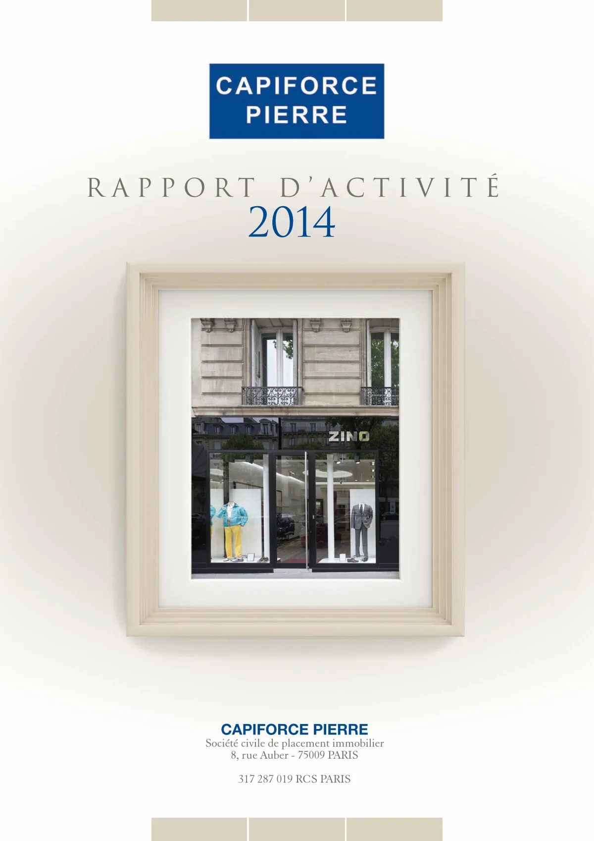 Rapport annuel - 2014