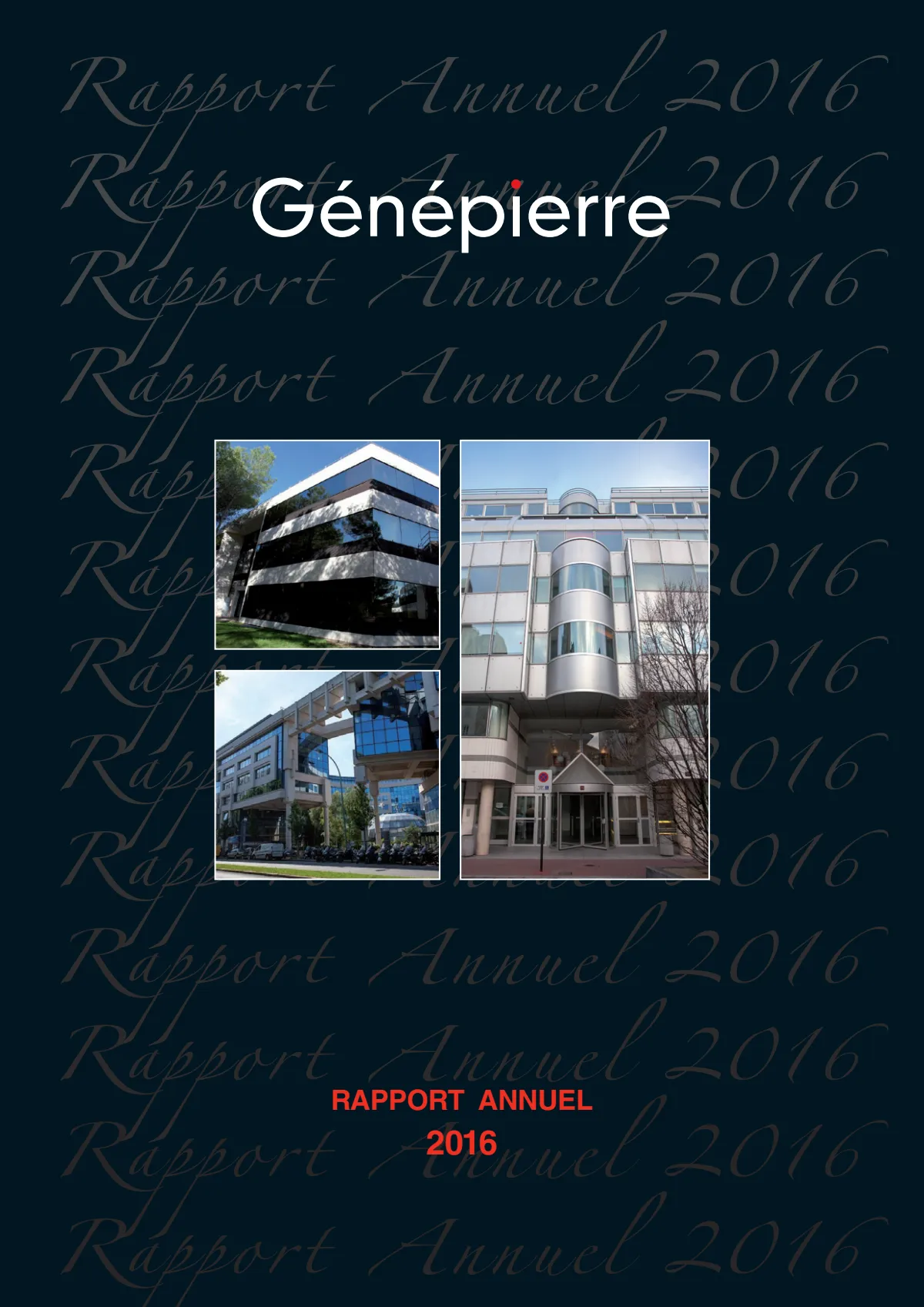 Rapport annuel - 2016