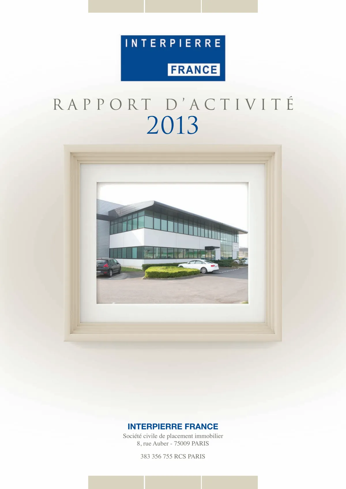 Rapport annuel - 2013