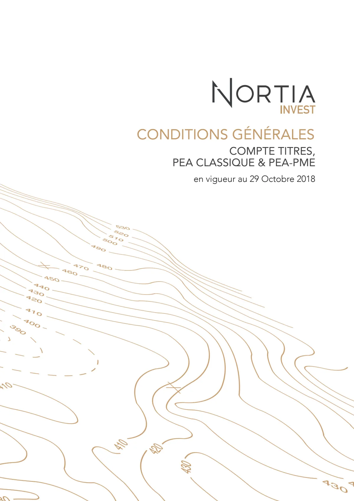 Conditions générales Nortia Invest