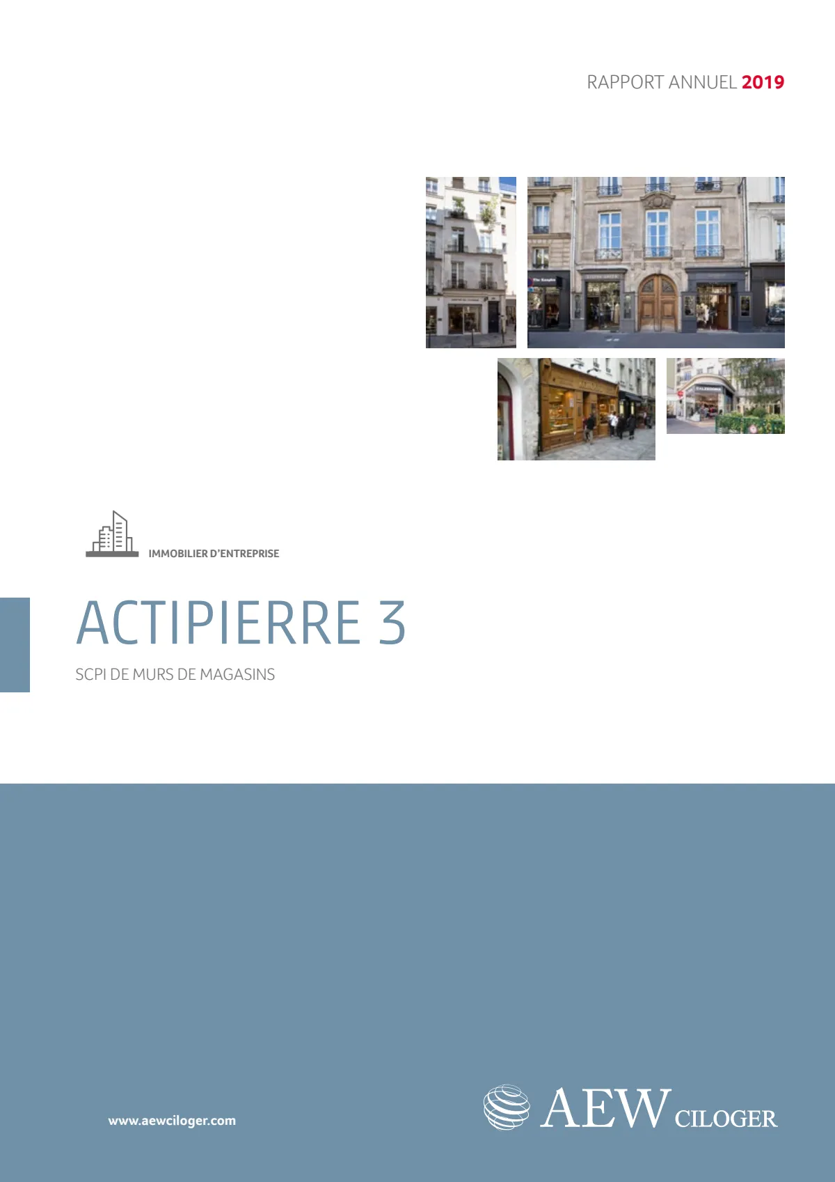 Rapport annuel - 2019