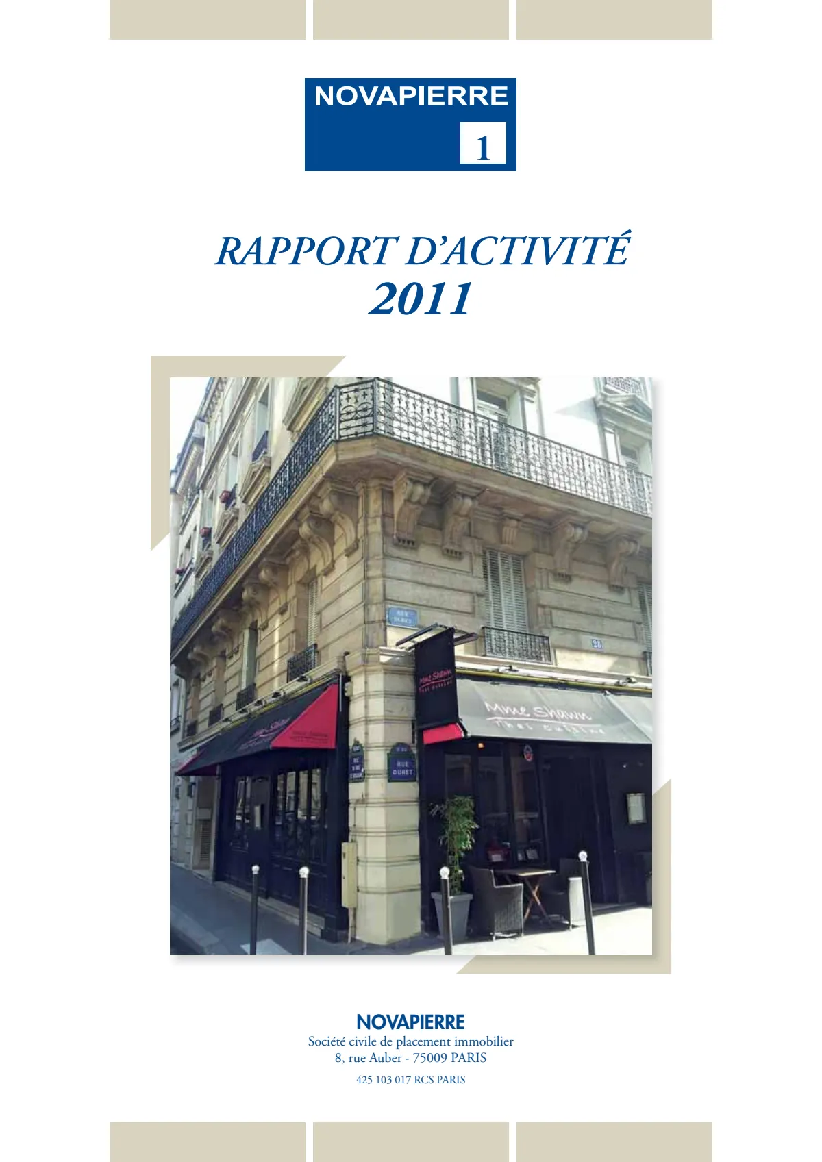 Rapport annuel - 2011