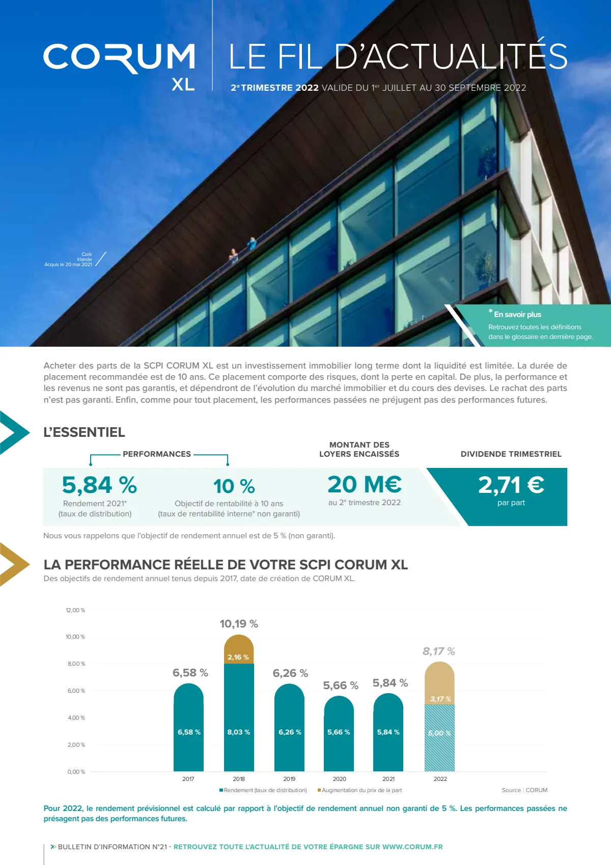 Bulletin trimestriel - 2ème trimestre 2022