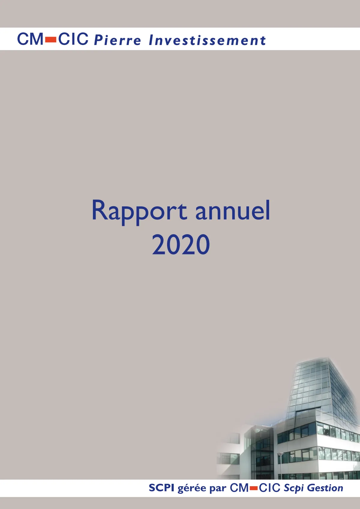 Rapport annuel - 2020