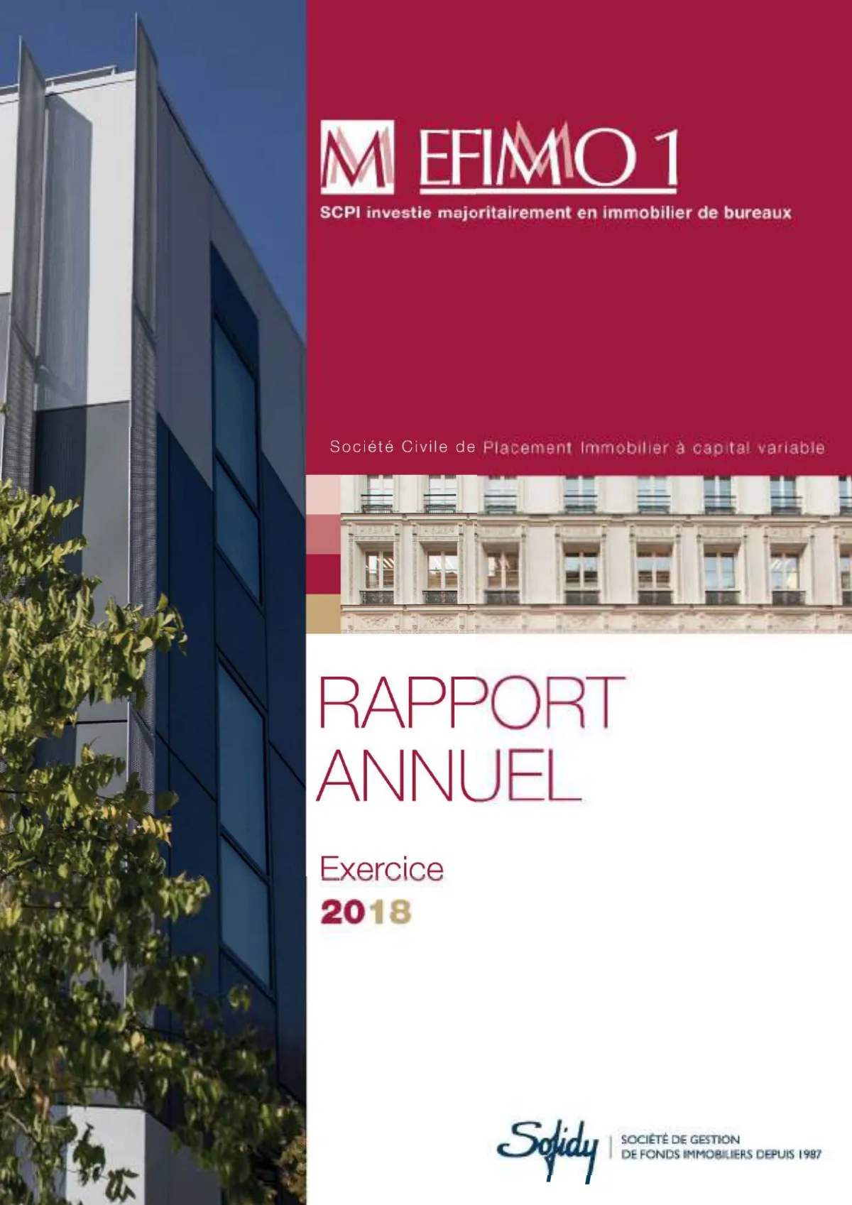 Rapport annuel - 2018