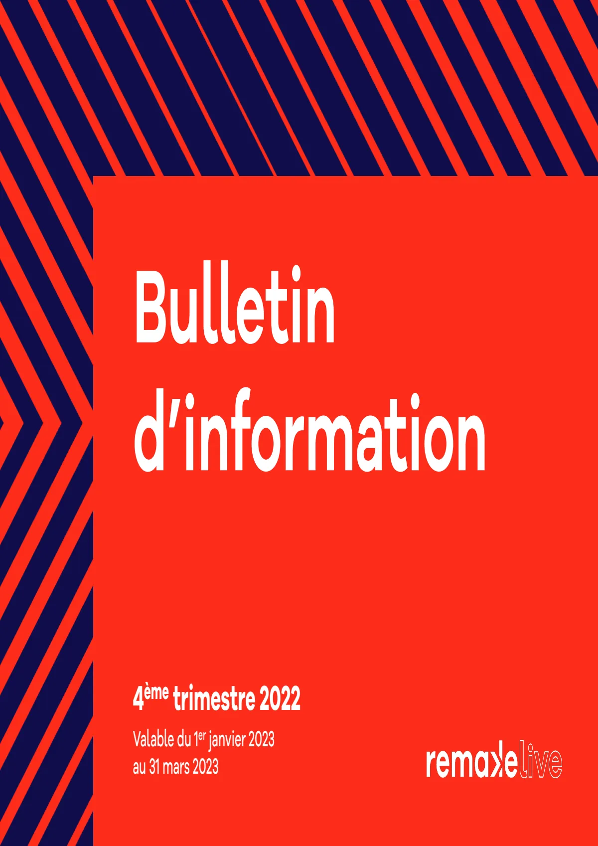 Bulletin trimestriel - 4ème trimestre 2022