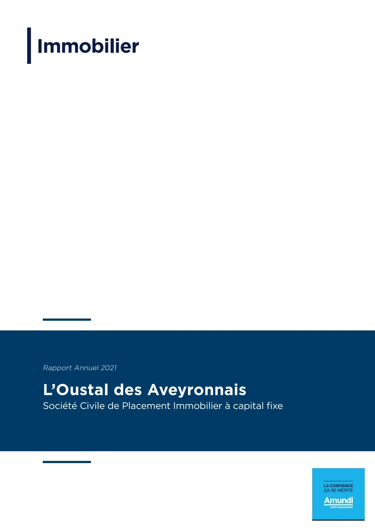 Rapport annuel - 2021